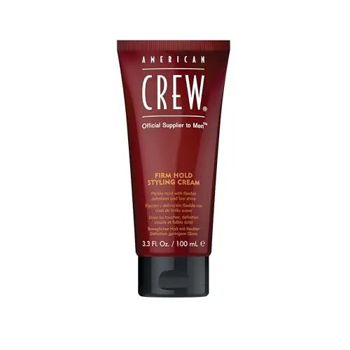 Produktbild: AMERICAN CREW – Firm Hold Styling Cream, 100 ml, Haarcreme für Männer, Haarprodukt mit starkem Halt, Stylingprodukt für Feuchtigkeit & natürlichen Glanz, zur täglichen Anwendung