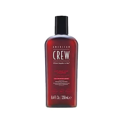 Produktbild: AMERICAN CREW – Fortifying Shampoo, 250 ml, Pflegeshampoo für Männer, Haarprodukt für die tägliche Reinigung & mehr Volumen, Pflegeprodukt für dünner werdendes Haar