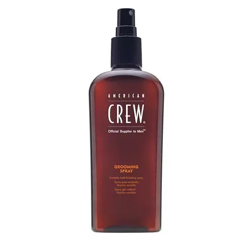 Produktbild: AMERICAN CREW – Grooming Spray, 250 ml, Stylingspray für Männer, Haarspray verleiht flexiblen Halt & natürlichen Glanz, Styling und Finish Haarprodukt, Pflege und Feuchtigkeit fürs Haar