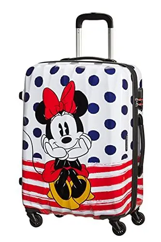 Produktbild: American Tourister Disney Legends - Spinner M, Kindergepäck, 65 cm, 62.5 L, Mehrfarbig (Minnie Blue Dots)