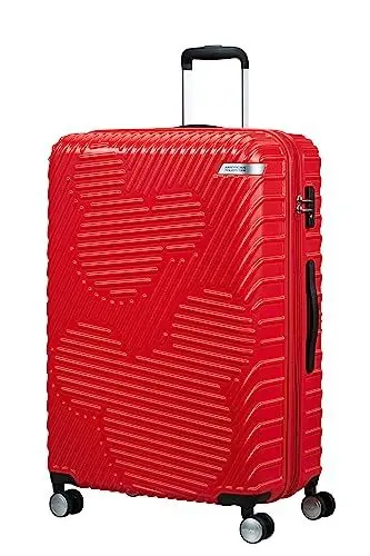 Produktbild: American Tourister Mickey Clouds, Spinner L, Erweiterbar Koffer, 76 cm, 94/104 L, Rot (Mickey Classic Red)