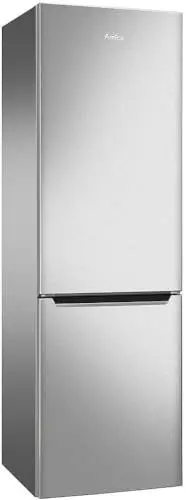 Produktbild: Amica KGCL 387 150 E Kühl-Gefrierkombination - Edelstahloptik - 176cm Höhe - elektr. Steuerung - weniger Abtauen dank FrostControl - VitControlPlus Schublade