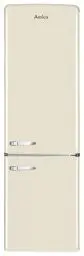Produktbild: Amica KGCR 387 101 B Retro Kühl-/Gefrierkombination/Beige / 181cm (H) x 55cm (B) x 62cm (T) / Retro-Design/Kühlschrank mit Gefrierfach