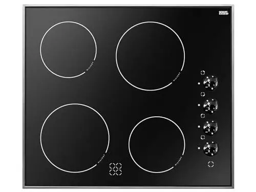 Produktbild: Amica KMC 13282 E Elektro-Kochfeld / Glaskeramik / Breite: 60 cm / Knebelsteuerung