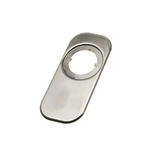 Produktbild: Amig - Zierbeschlag Modell 10 | Edelstahl 18/8 | Schutz vor Kratzern | Ästhetisch elegant | Kompatibel mit Amig Modell 30-33 | Sicherheit, Matt, 165 x 74 mm