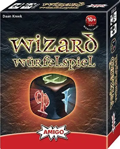 Produktbild: AMIGO Spiel + Freizeit 01955 Wizard Würfelspiel, Mehrfarbig, Bunt