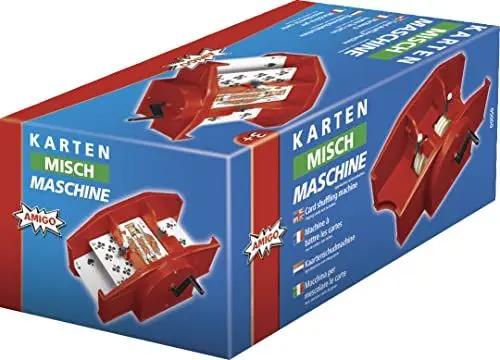 Produktbild: Amigo 5000 - Kartenmischmaschine, ab 3 Jahren, rot