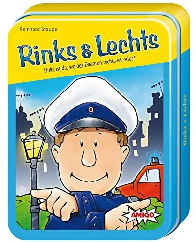 Produktbild: Amigo Spiele 03947 - Rinks & Lechts, Gelb