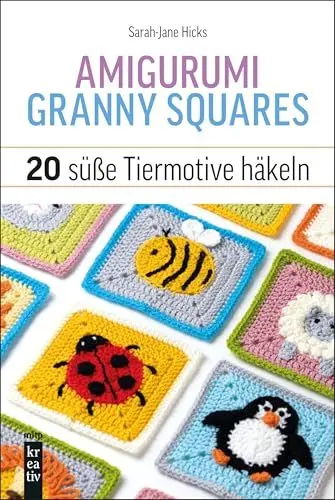 Produktbild: Amigurumi Granny Squares: 20 süße Tiermotive häkeln (mitp Kreativ)