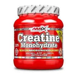 Produktbild: AMIX Creatin Monohydrat – 100% mikronisiertes Creatin Pulver, erhöht die körperliche Leistung, steigert Muskelaufbau und Kraft bei Sportlern, 300g
