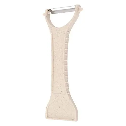 Produktbild: AMONIDA Sparschäler, Scharfer Edelstahl-Schälerkopf für die Küche (Beige)