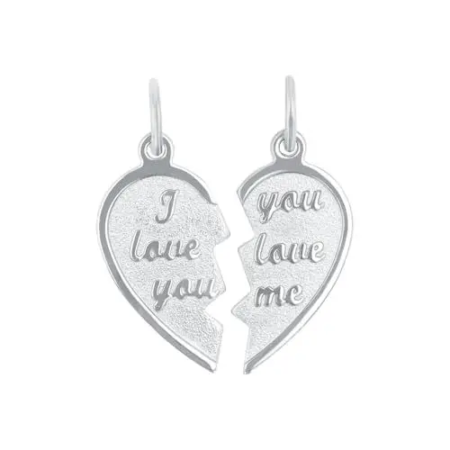 Produktbild: Amor Motivanhänger 925 Sterling Silber Unisex Damen Herren Anhänger, 2,1 cm, Silber, Herz, Kommt in Schmuck Geschenk Box,
