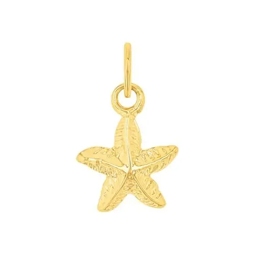 Produktbild: Amor Motivanhänger Damen Anhänger, 1,5 cm, Gold, Seestern, Kommt in Schmuck Geschenk Box, 2013580