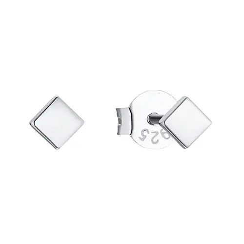 Produktbild: Amor Ohrstecker 925 Sterling Silber Damen Ohrschmuck, 0,3 cm, Silber, Kommt in Schmuck Geschenk Box, 2016916
