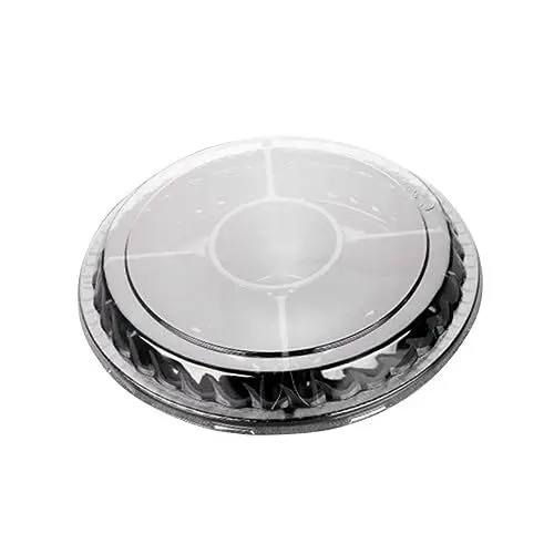 Produktbild: Amosfun 10 Stück 5 runde mit Deckel bento-box bento boxen snackie box Frischhaltedose Lebensmittelbehälter für Kinder für lebensmittel snackbox lunch-box