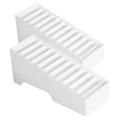 Produktbild: Amosfun 2 Stücke Desktop Storage Box 12-Raster Handy Büro Organisatoren Lagerung Holz Telefon Display Box Ordentlich Schreibtisch Zubehör
