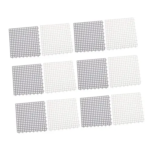 Produktbild: Amosfun - Badezimmerteppich Duschmatte 30 cm X 12 Stück Nicht-badezimmermatten-Set Bodendekoration Für Zuhause