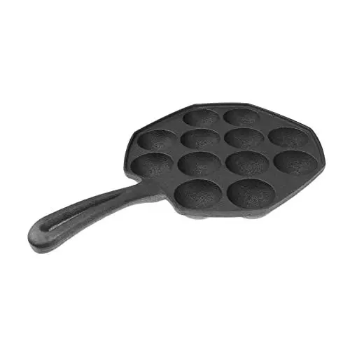 Produktbild: Amosfun Pfanne Mit 12 Formen Gusseisen-maker Bratpfanne Japanischer Oktopus-maker Antihaftbeschichtetes Backblech Für Oktopus