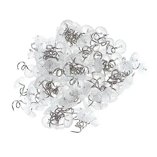 Produktbild: Amosfun 150 Stücke Push-pin Spiral Push-pin für Bettlaken Pin Sichere Schutzhülle Polster