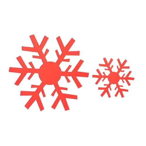 Produktbild: Amosfun 15St Schneeflocke-Spiegel-Wandaufkleber abnehm aufkleber wiederverwendbare sticker Weihnachtsschneeflocke-Wandaufkleber Weihnachtsfensterbild Dekor weihnachtsdeko