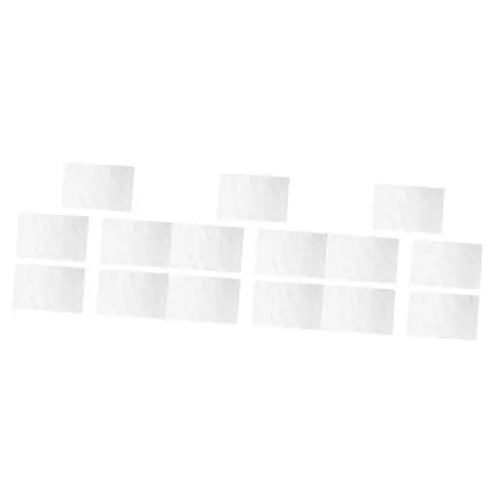 Produktbild: Amosfun 15 Stk Leere Gartenfahne Leere Schilder Für Das Handwerk Unfertige Gartenfahne Outdoor-gartenfahne Diy Leeres Banner Diy-flagge Girlandendekor Weihnachten Weiß Polyester Kind