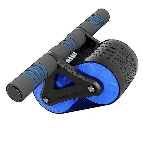Produktbild: Amosfun 1Stk Bauchtrainingsgerät Workout-Bauchrolle Bauch Rad beginner die einsteiger Übungsrolle Fitnessgeräte für zu Hause automatisch Rollenrad ABS-Rad Scrollrad Profi Sportausrüstung