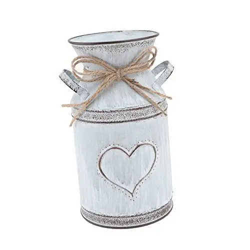 Produktbild: Amosfun 1Stk Herzförmiges Blumenarrangement Vase Bürodekoration Distressed regenschirmständer künstliche Blumen künstliche Pflanzen Blumenflasche Blumenpflanzer Jahrgang Rührgerät Stiefel