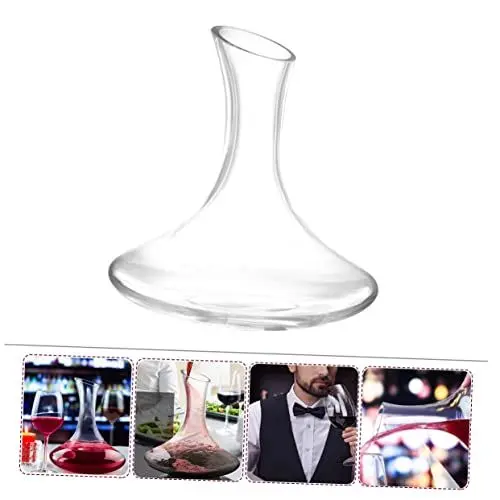 Produktbild: Amosfun 1Stk Karaffe Weinflaschenbelüfter Weinspender Weinbelüfter Ausgießer Kaltwasserkrug Wein rolf zuckowski weihnachten weihnachen Dekanter aus Glas schneller Weindekanter