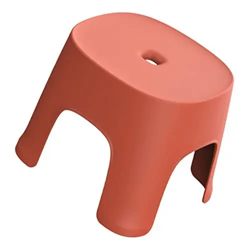 Produktbild: Amosfun 1Stk Klapptritt Toilettentritthocker Beinhocker Tritthocker für Kleinkinder Fußbank Tritthocker für Kinder Kleiner Hocker Mini Schemel Duschhocker niedriger Hocker