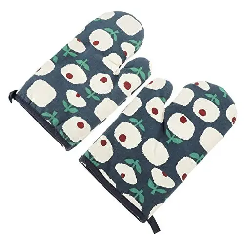 Produktbild: Amosfun 2er-Pack Ofenhandschuhe Für Die Küche Hitzebeständige Backhandschuhe Kein Set