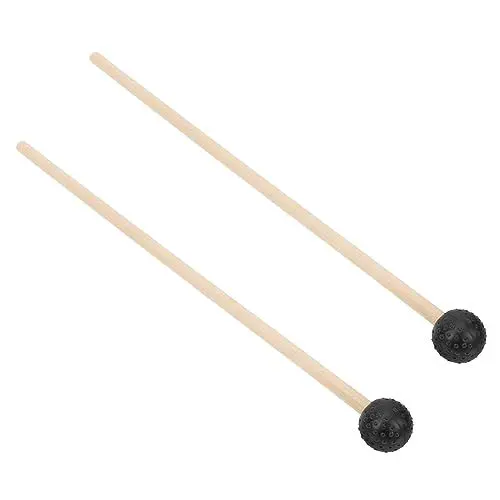 Produktbild: Amosfun 1 Paar Xylophon Marimba Hammer Trommelstock Xylophon Hammer Marimba Schlägel Einfache Ätherische Holztrommel Schlaghammer Aluminium Clavichord Musikinstrument