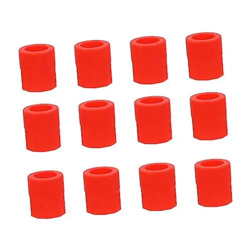 Produktbild: Amosfun Weinglas Schnapsglas 10er-set Silikon Einfach Zu Verwenden Sauber Rote Farbe