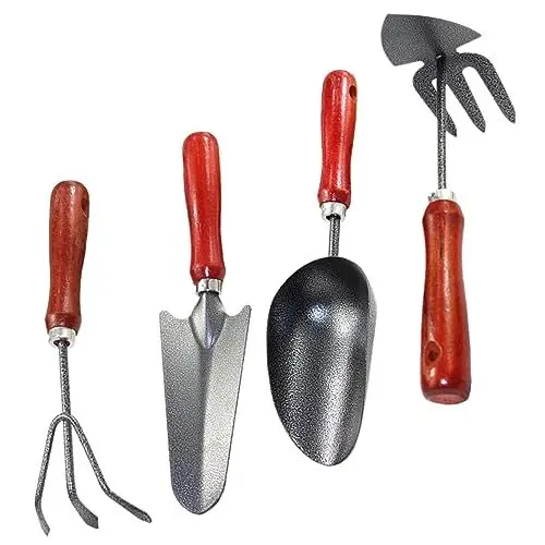 Produktbild: Amosfun All-in-1-gartenwerkzeug-set 4-teilig Schaufel Grabwerkzeug Kelle Unverzichtbar Für Zuhause Und Outdoor-aktivitäten