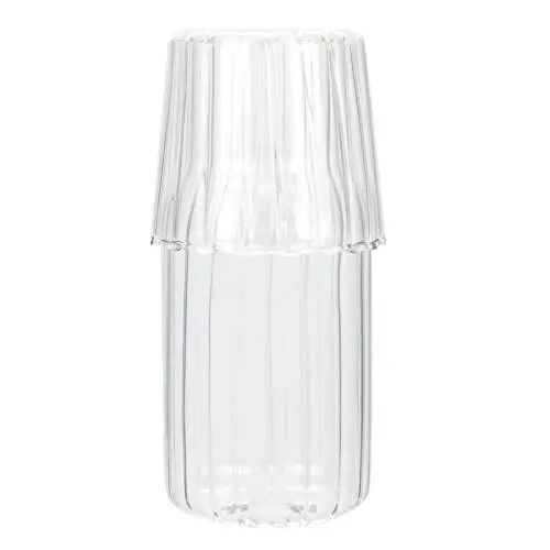 Produktbild: Amosfun Glaskanne 400ml Set Tasse Karaffe Limonadenkrug Set für Home Office