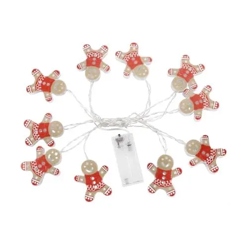 Produktbild: Amosfun 1 Satz Weihnachtslichterkette Christbaumschmuck Dekorative Lichter Für Weihnachten Weihnachtsbaum Lichter Weihnachtliche Lichterketten Festival-atmosphäre Licht Schmiedeeisen