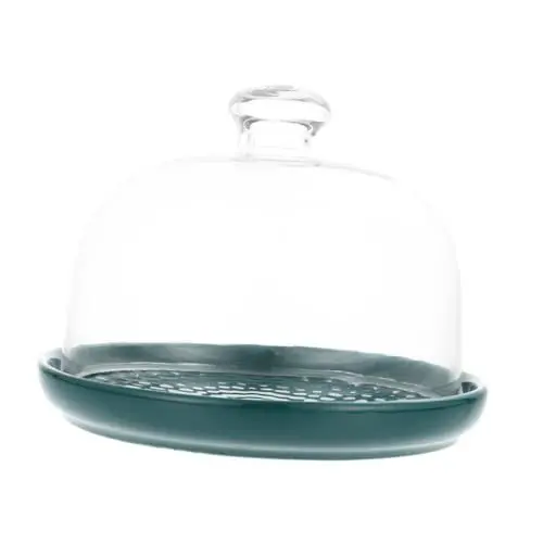 Produktbild: Amosfun 1 Set Kuchen Dessert Hausdekorationen Für Zuhause Haushalt Dekor Kuchen Display Tablett Lebensmittel Serviertablett Runde Kuchenformen Kuchenform Mit Deckel Kuchenheber