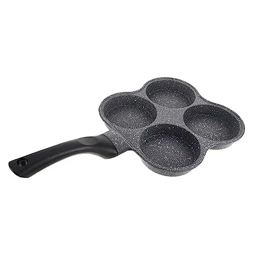 Produktbild: Amosfun Antihaft-maker 4 Löcher Mini-pfannkuchenpfanne Leicht Zu Reinigendes Kochwerkzeug für Die Familie