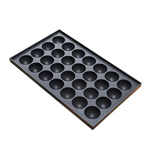 Produktbild: Amosfun 1stück Aluminium Backform Für Antihaftbeschichtet Leicht Und Langlebig Für Kleine Snacks Und Meeresfrüchte Für Zuhause Und Partys