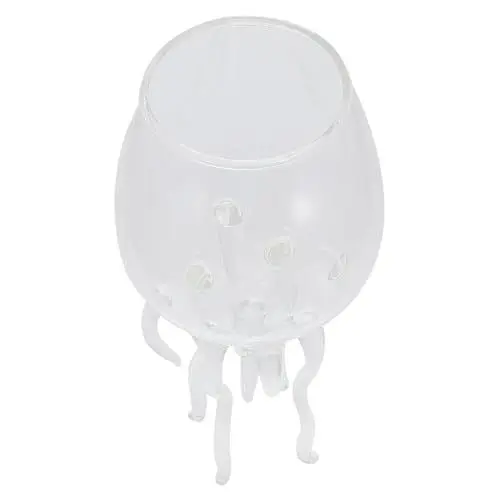 Produktbild: Amosfun 1 Stück Octopus Design Hohes Cocktailglas Körper Cocktail Es Tassen Kreative Trinkgeschirr für Partys