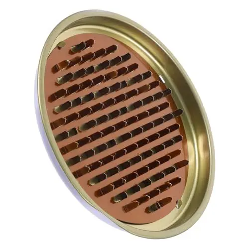 Produktbild: Amosfun 1 Packung Metalltabletthalter Für Räucherspulenbox Feuerfest Dekorativ Und Pflegeleicht Farbe