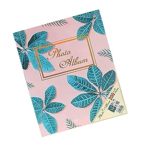 Produktbild: Amosfun 6x4 Fotoalbum-bucheinlage Typ Für Jungen Und Mädchen Fotoalbum-buch Handgefertigtes Album Blattmuster