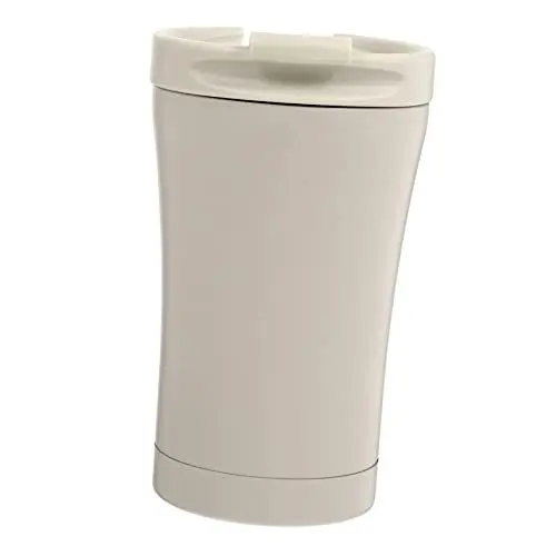 Produktbild: Amosfun Isolierbecher 400 Ml Vakuum-doppelwandbecher Edelstahlbecher Fürs Büro Wärmespeichernder Kaffeebecher Für Studenten