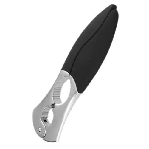 Produktbild: Amosfun 1stk Nussknacker Pekannuss Öffner Für Getrocknete Früchte Trockenfrüchteöffner Für Die Küche Walnussschäler Werkzeuge Zum Schneiden Von Kastanien Zangenwerkzeug Aluminiumlegierung