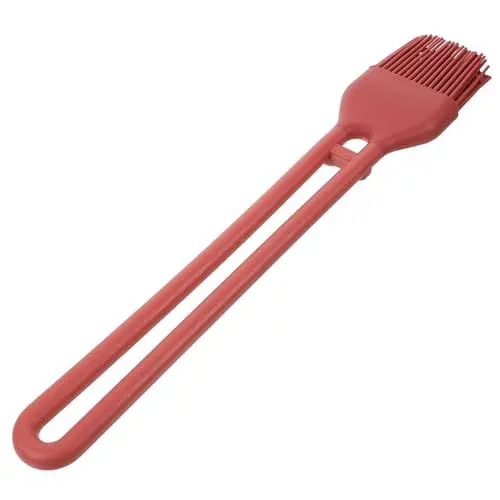 Produktbild: Amosfun 1stk Silikonölpinsel Küchenbürste Werkzeug Gebäck Backpinsel Kuchen Backpinsel Bbq-sauce-pinsel Desserts Backen Marinierpinsel Backpinsel Für Zu Hause Bürstenkopf Silikon Rot