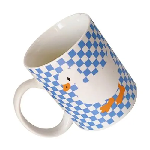 Produktbild: Amosfun 1stk Tanken Ente Keramik Becher Kinder Tasse Behälter Tasse Espresso-kaffeetasse Trinkbecher Kreative Tasse Kreative Milchtasse Frühstückstasse Cappuccino-tasse Espressotasse Blue