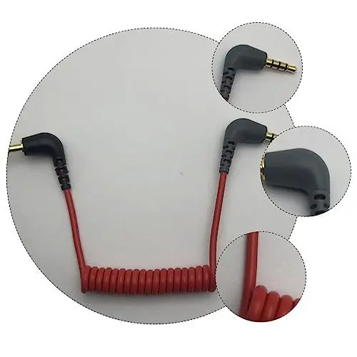 Produktbild: Amosfun Praktisch -trs-adapter Mikrofonkabel Für Telefon Rod Sc7-kompatibel Audiokonverter -langlebiger Gebrauch