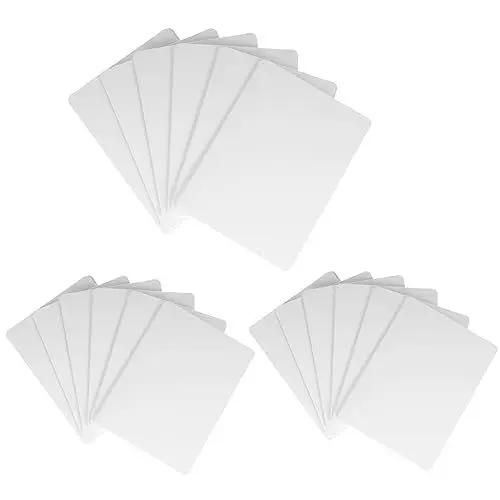 Produktbild: Amosfun 20st Geschenkkarten Festival-nachrichtenkarten Leere Grußkarten Verlobungseinladungen Leere Karten Umschläge Segenskarten Leere Segenskarte Papier Weiß Schmücken Gedenken