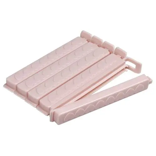 Produktbild: Amosfun 25St Clips für Snackbeutel Lebensmittelversiegelung Beutelclips Lebensmittel frischhalte klipser kunststoffclips Verschlussclips für Lebensmittel Clips für Lebensmittelbeutel Rosa