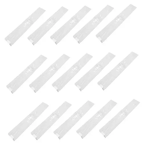 Produktbild: Amosfun 25St Packsack klarer Behälter durchsichtige Verpackungsbeutel Verpackungstüten behandeln Brotlaib-Verpackungsbeutel papiertüten essenstasche lange Brottüte Lebensmittelbeutel Weiß