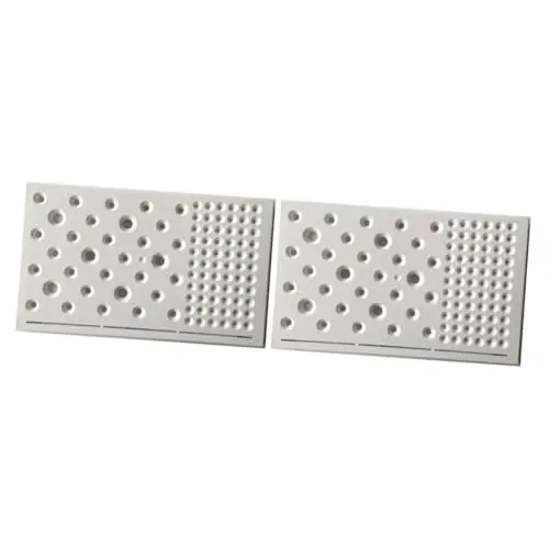 Produktbild: Amosfun 2St Kuchen Blumenregal bratentopf blumendeko gummimals Fondant süßigkeiten tortendeko Einschulung Paste Wäscheständer Blumenhalter aus Blumenständer aus Fondant Weiß